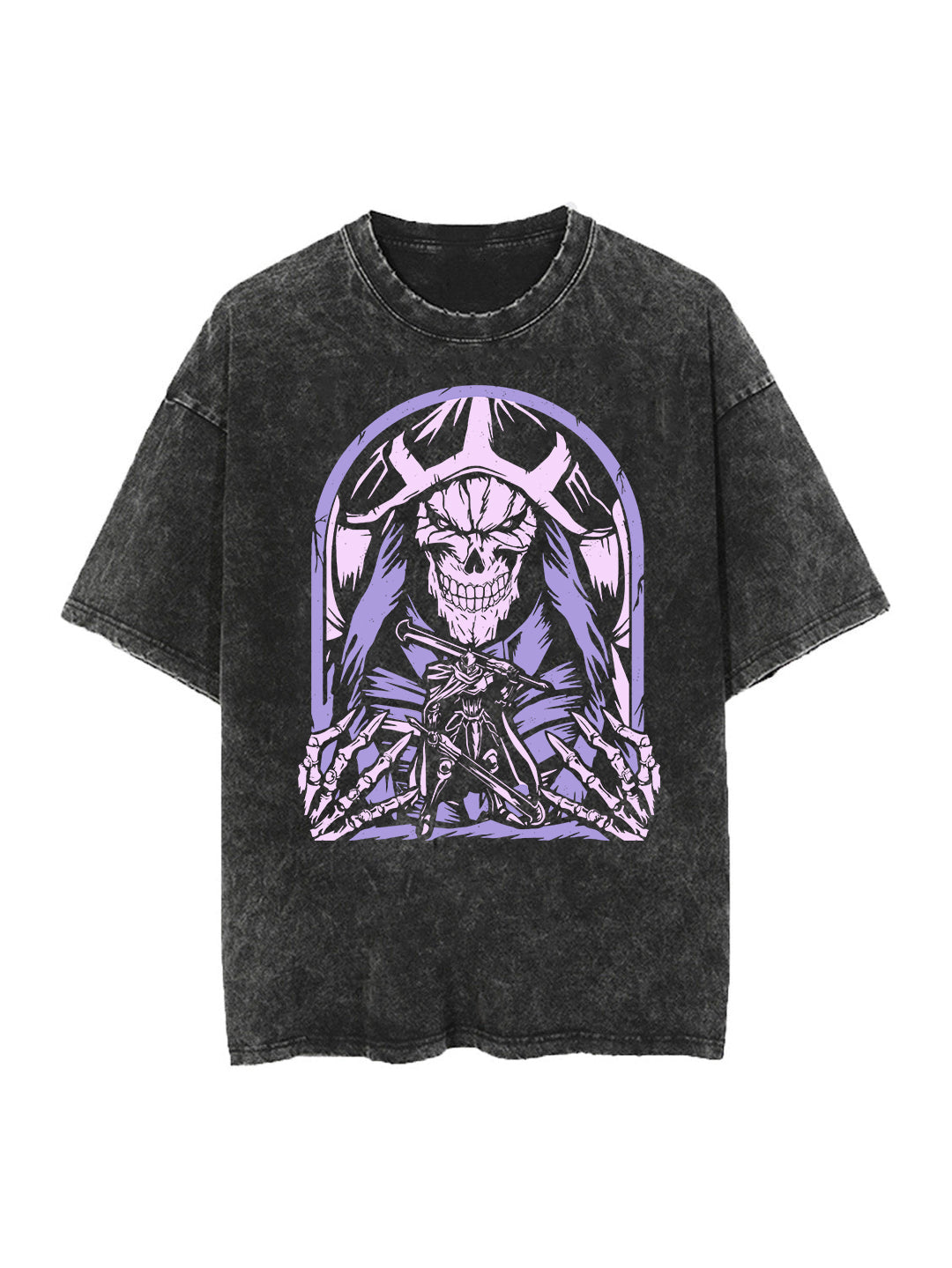 AINZ OOAL VINTAGE OVERSIZE T-SHİRT-OVERLORD