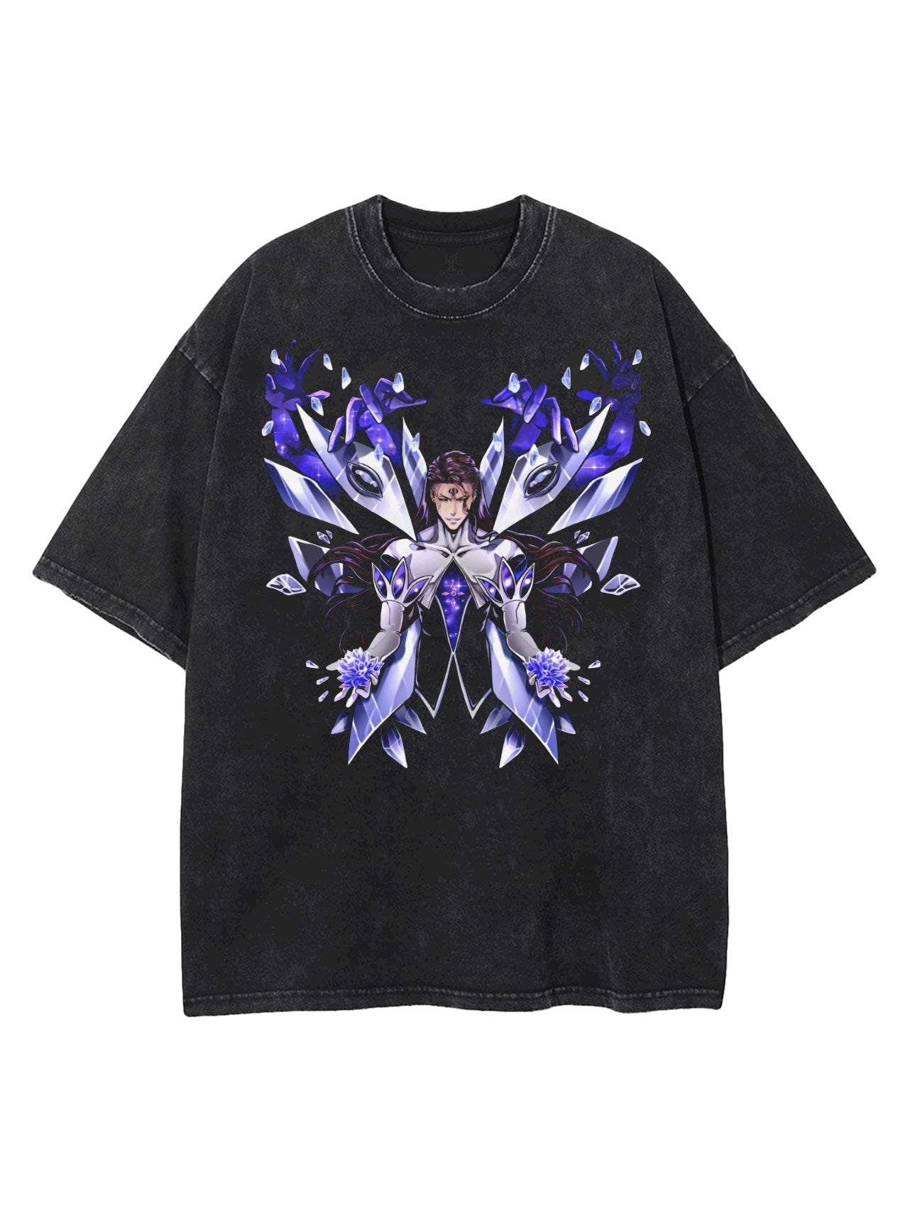 AIZEN INTELLECT VINTAGE OVERSIZE T-SHİRT-BLEACH