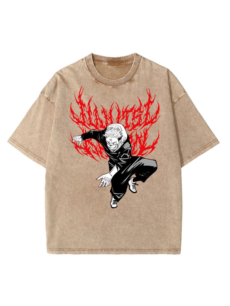 Yuji Vintage T-SHİRT-JUJİTSU KAİSEN
