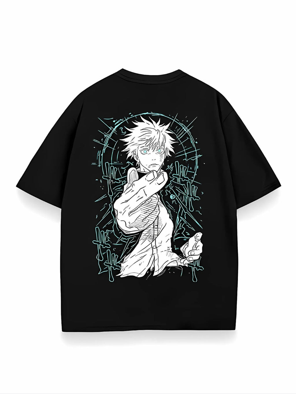 LIMITLESS SORCERER 2-SIDED OVERSIZE T-SHİRT-JUJİTSU KAİSEN