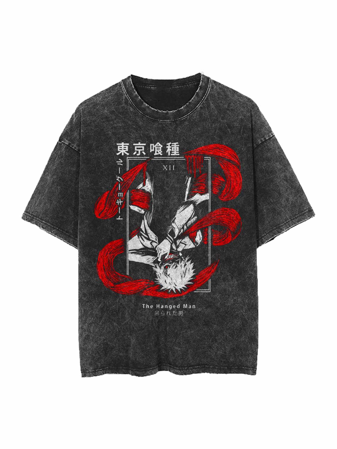 TOKYO GHOUL KANEKI KEN VINTAGE OVERSIZE T-SHİRT