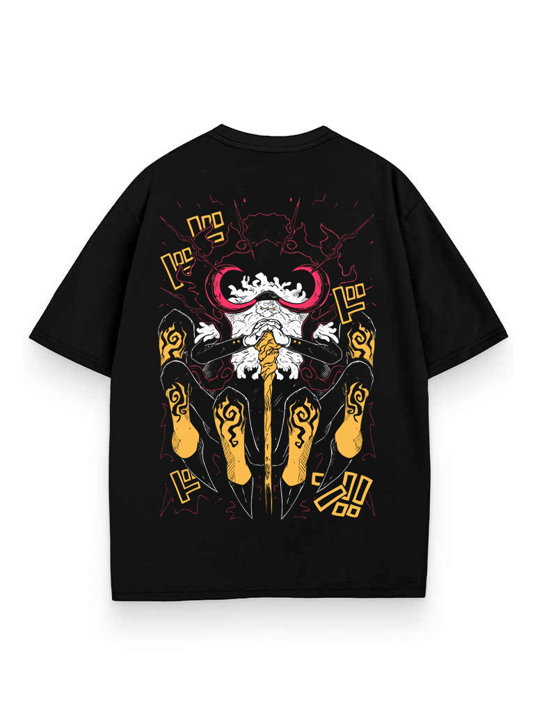 THE HORNED TYRANT 2-SIDED OVERSIZE T-SHİRT