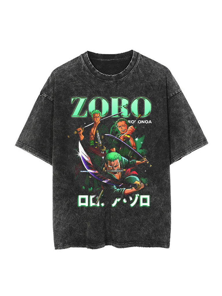 Zoro Classic Vintage T-SHİRT-ONE PİECE
