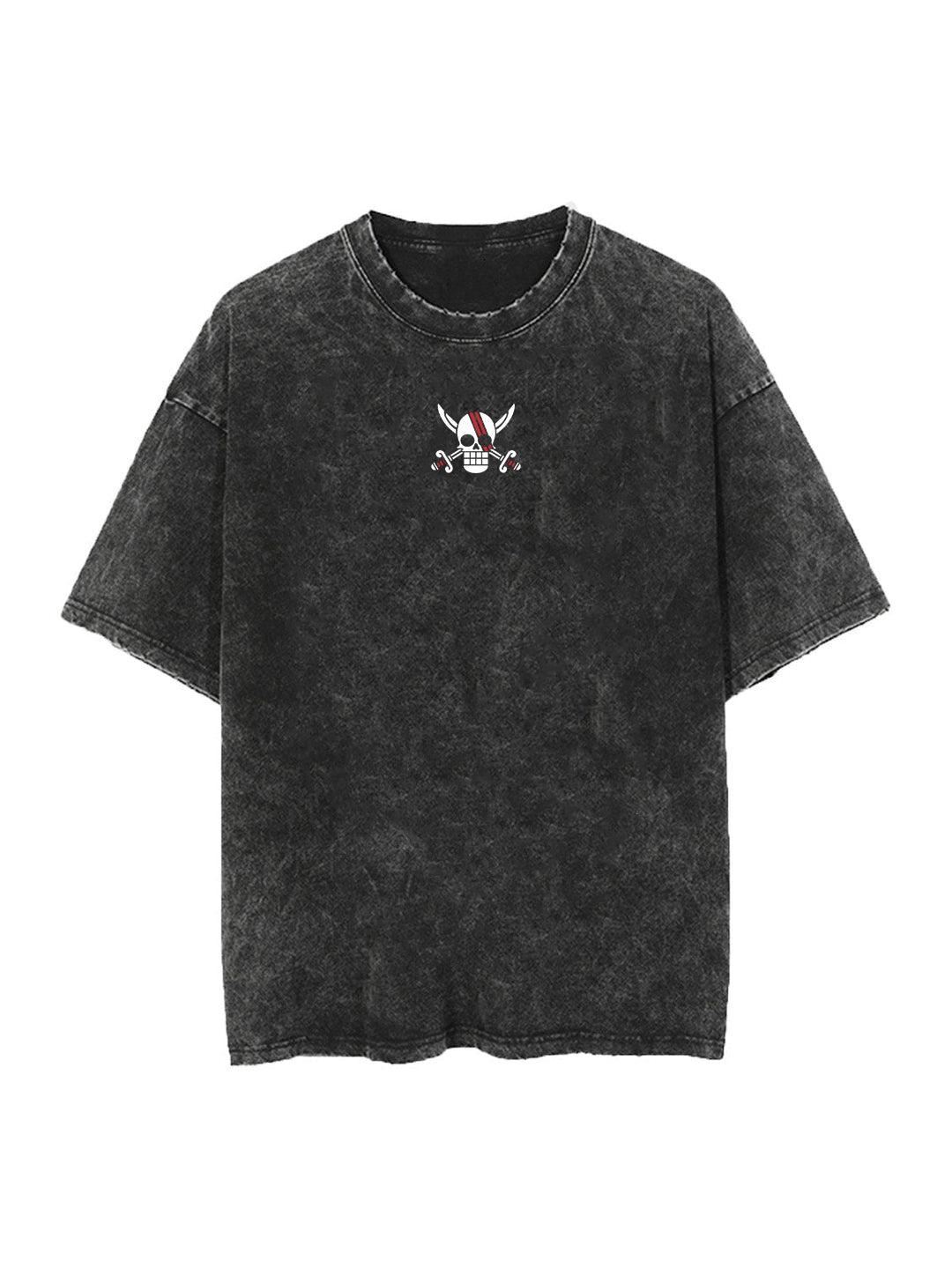 SHANKS HAKI 2-SIDED VINTAGE OVERSIZE T-SHİRT-ONE PİECE