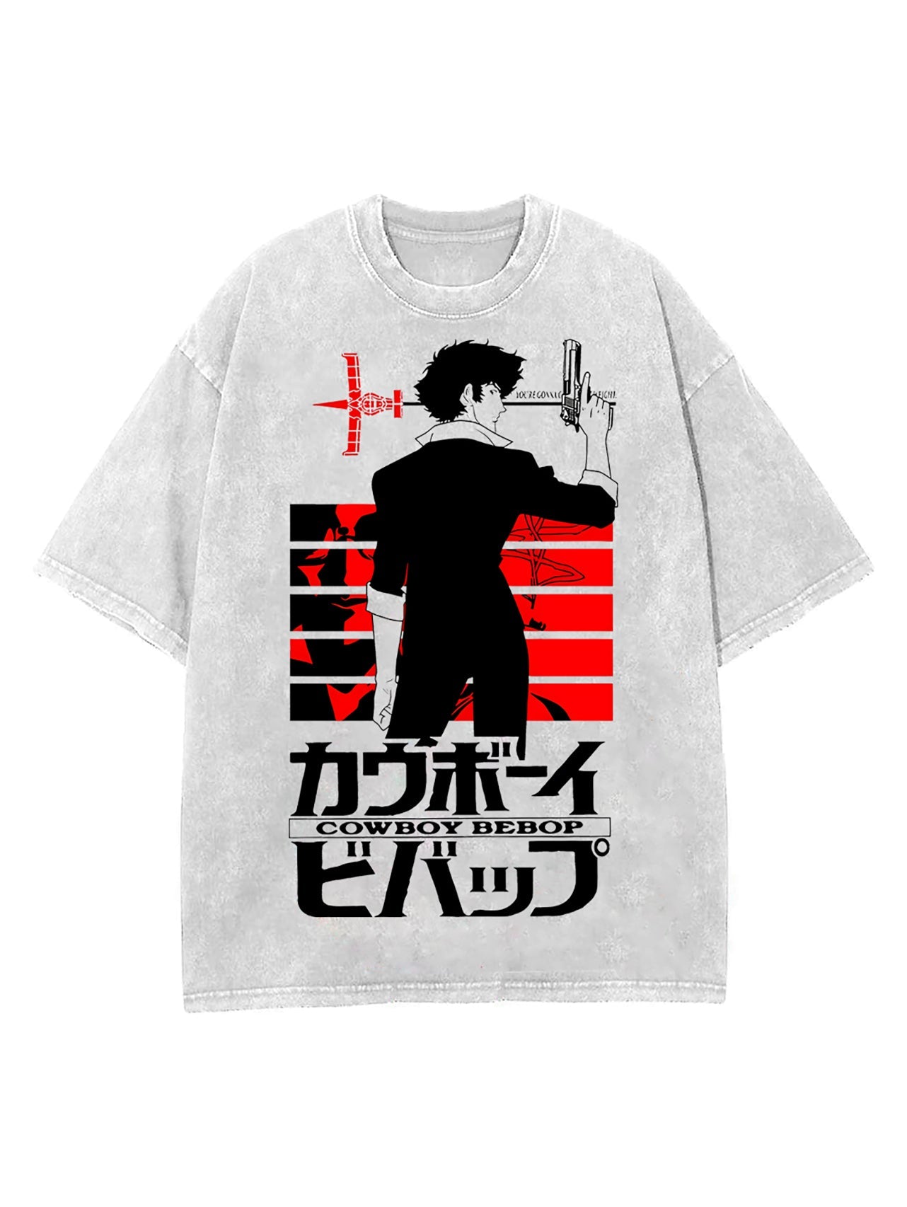 COWBOY BEPOP SPIKE VINTAGE OVERSIZE T-SHİRT