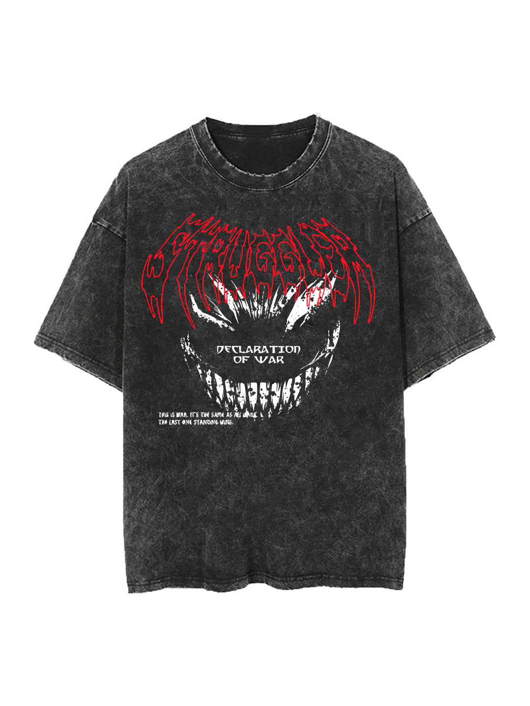 GUTS STRUGGLER OVERSIZE VINTAGE T-SHİRT-BERSERK