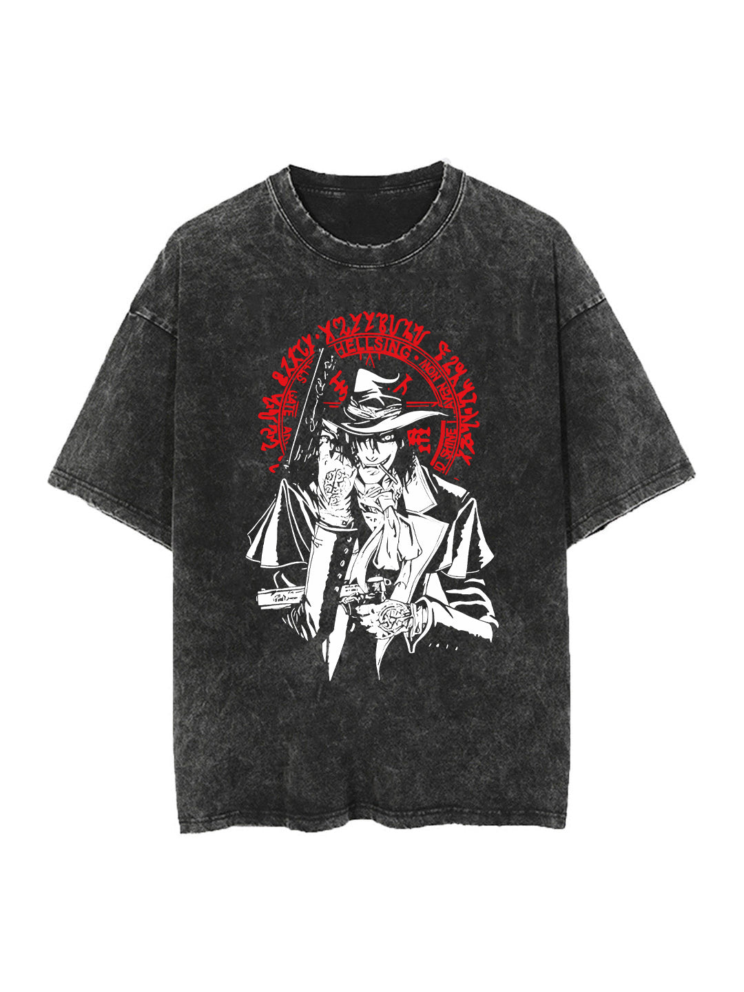 ALUCARD VINTAGE OVERSIZE T-SHİRT-HELLSİNG