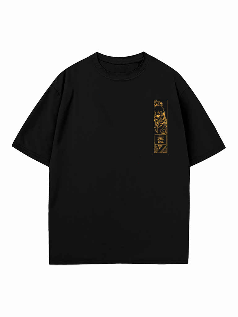 THE WHITE REAPER 2-SIDED OVERSIZE T-SHİRT-ONE PİECE