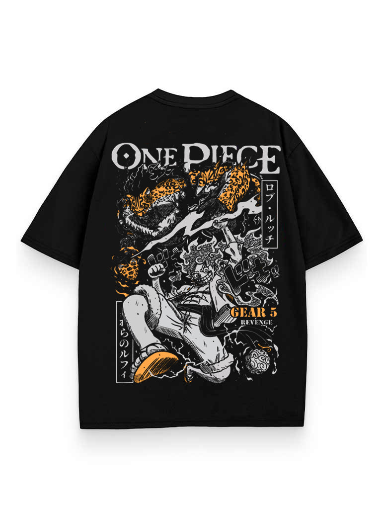 SUN VS THE BEAST 2-SIDED OVERSIZE T-SHİRT-ONE PİECE