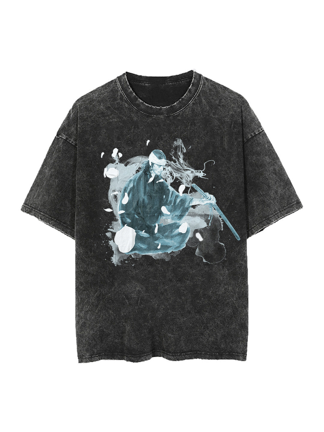 MUSASHI: THE WAY OF THE SWORD OVERSIZE VINTAGE T-SHİRT-MUSASHİ