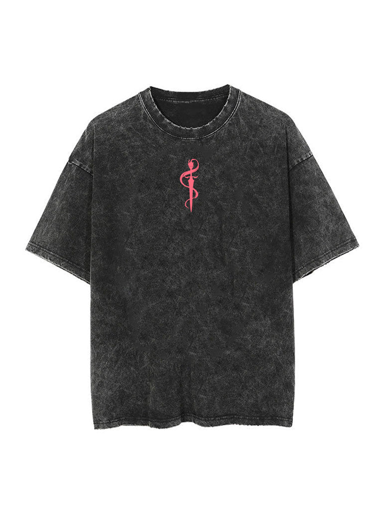 JINO X IGRIS 2-SIDED VINTAGE OVERSIZE T-SHİRT-SOLO LEVELİNG
