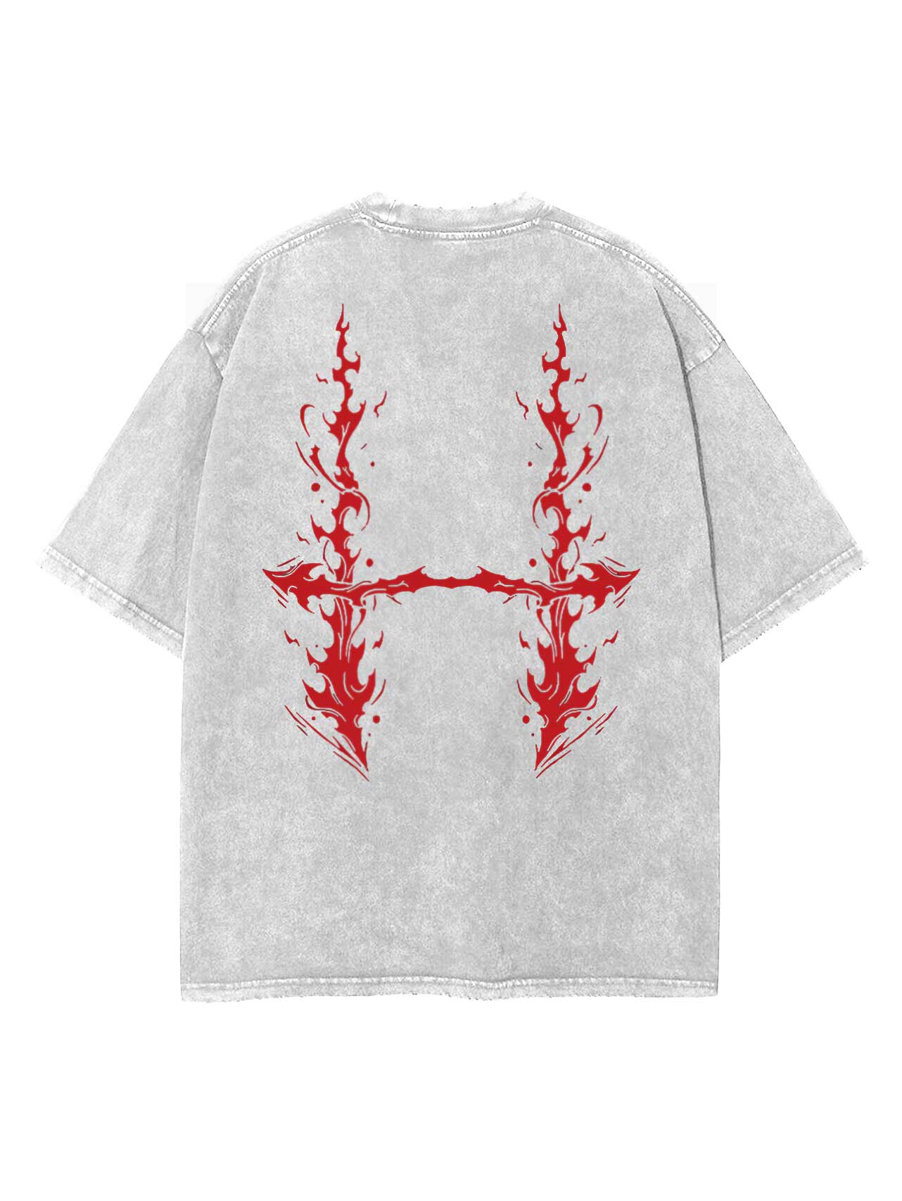 2-SIDED CHOSO VINTAGE OVERSIZE T-SHİRT-JUJİTSU KASİEN