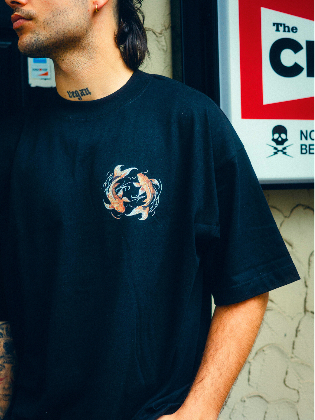 KOI FISH OVERSIZE T-SHİRT