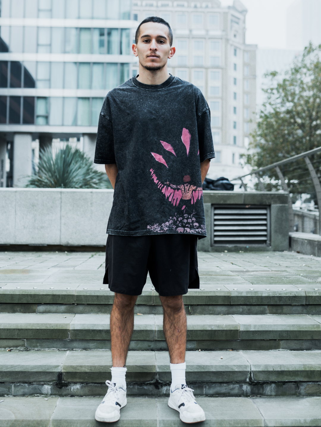SUKUNA VINTAGE OVERSIZE T-SHİRT-JUJİTSU KAİSEN