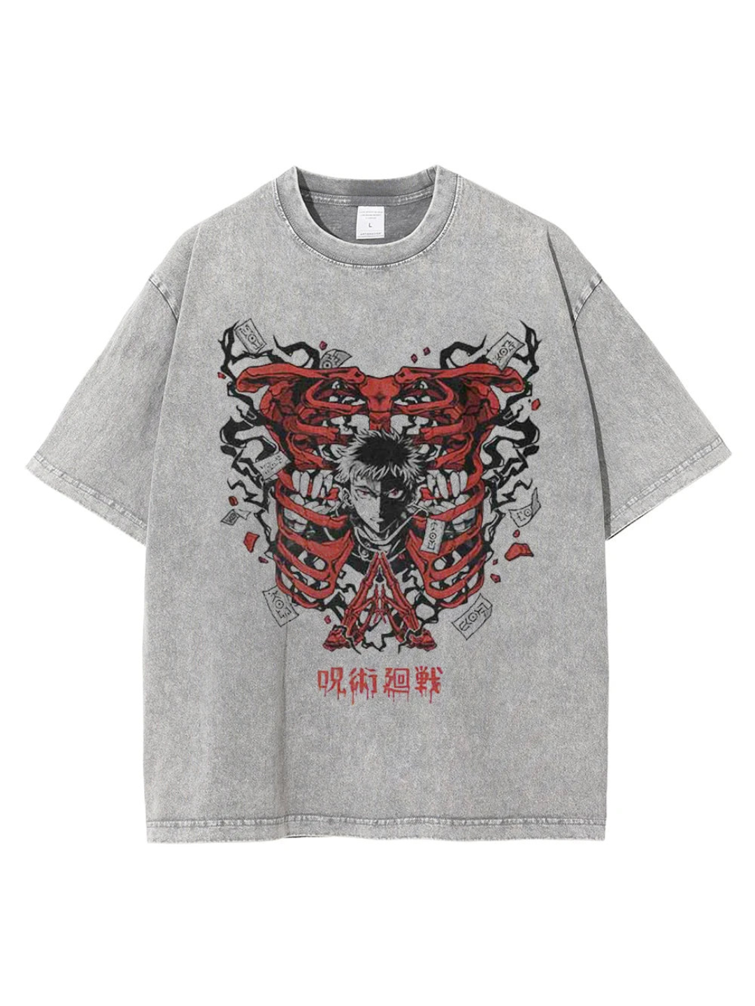 SORCERY RIB CAGE VINTAGE T-SHİRT-JUJİTSU KASİEN