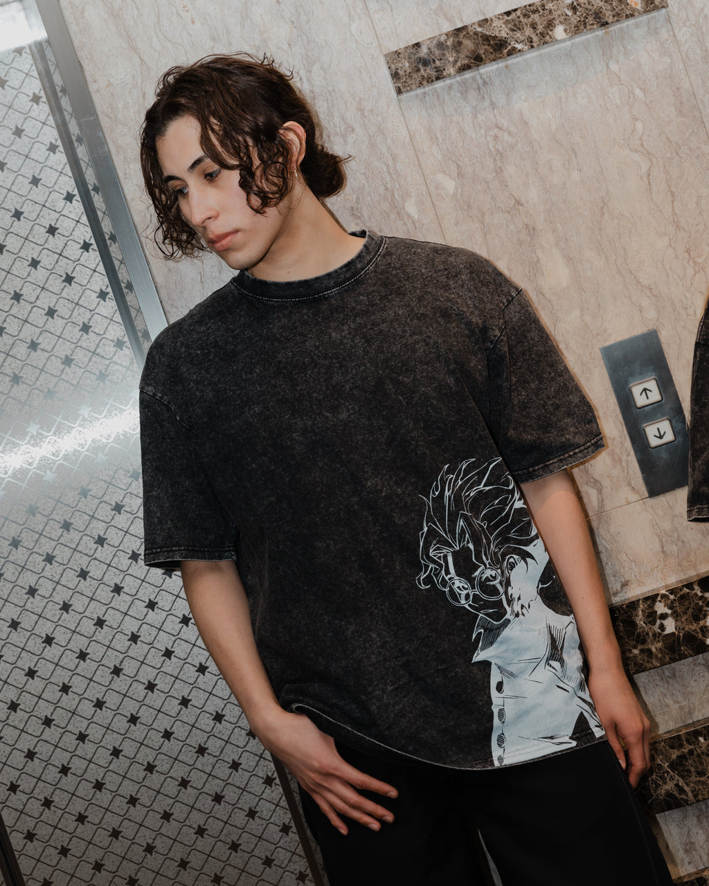 TURBO OKARUN VINTAGE OVERSIZE T-SHİRT-DAN DA DAN