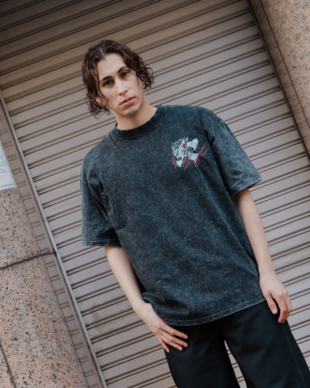 2-SIDED OKARUN VINTAGE OVERSIZE T-SHİRT-DAN DA DAN