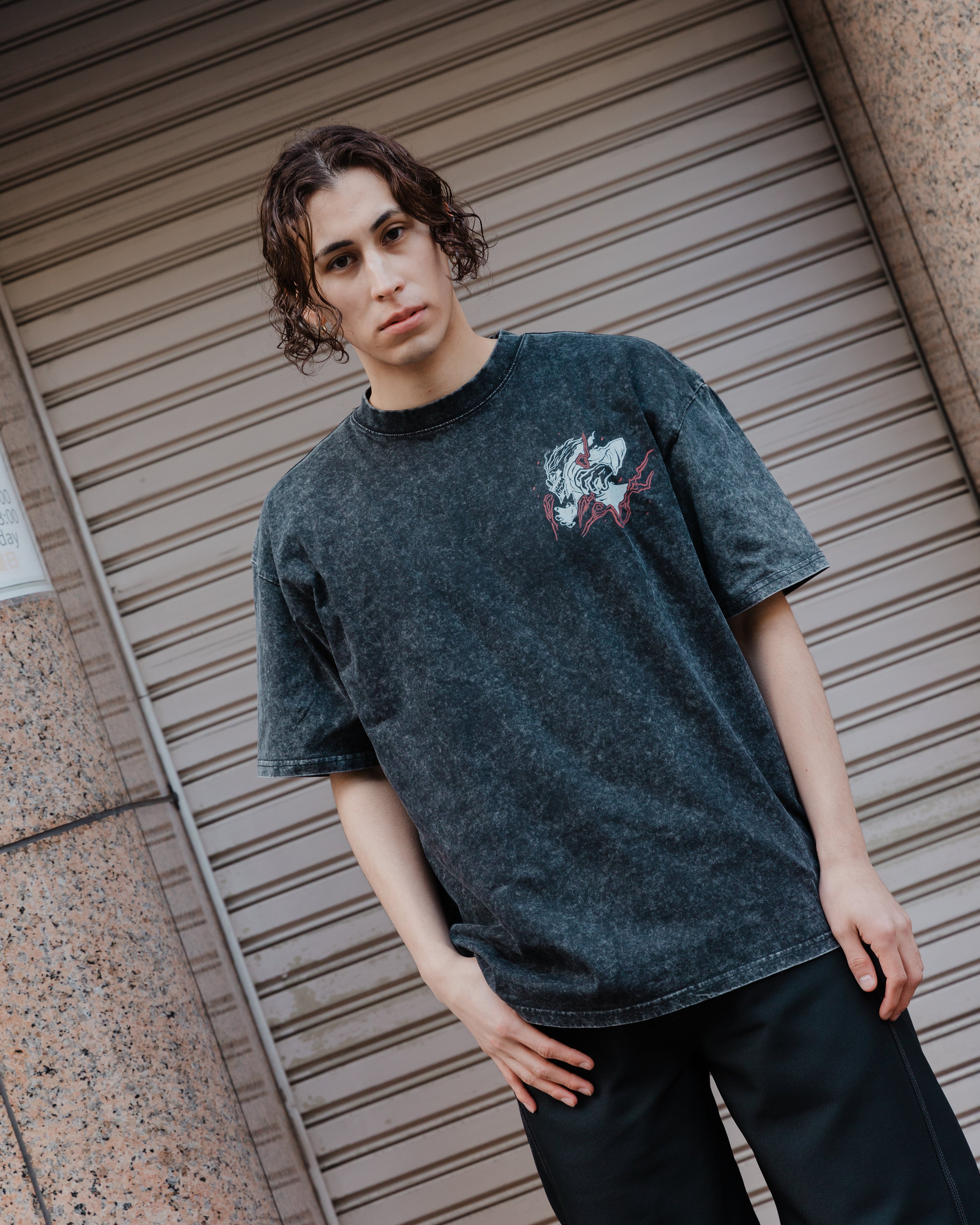 2-SIDED OKARUN VINTAGE OVERSIZE T-SHİRT-DAN DA DAN