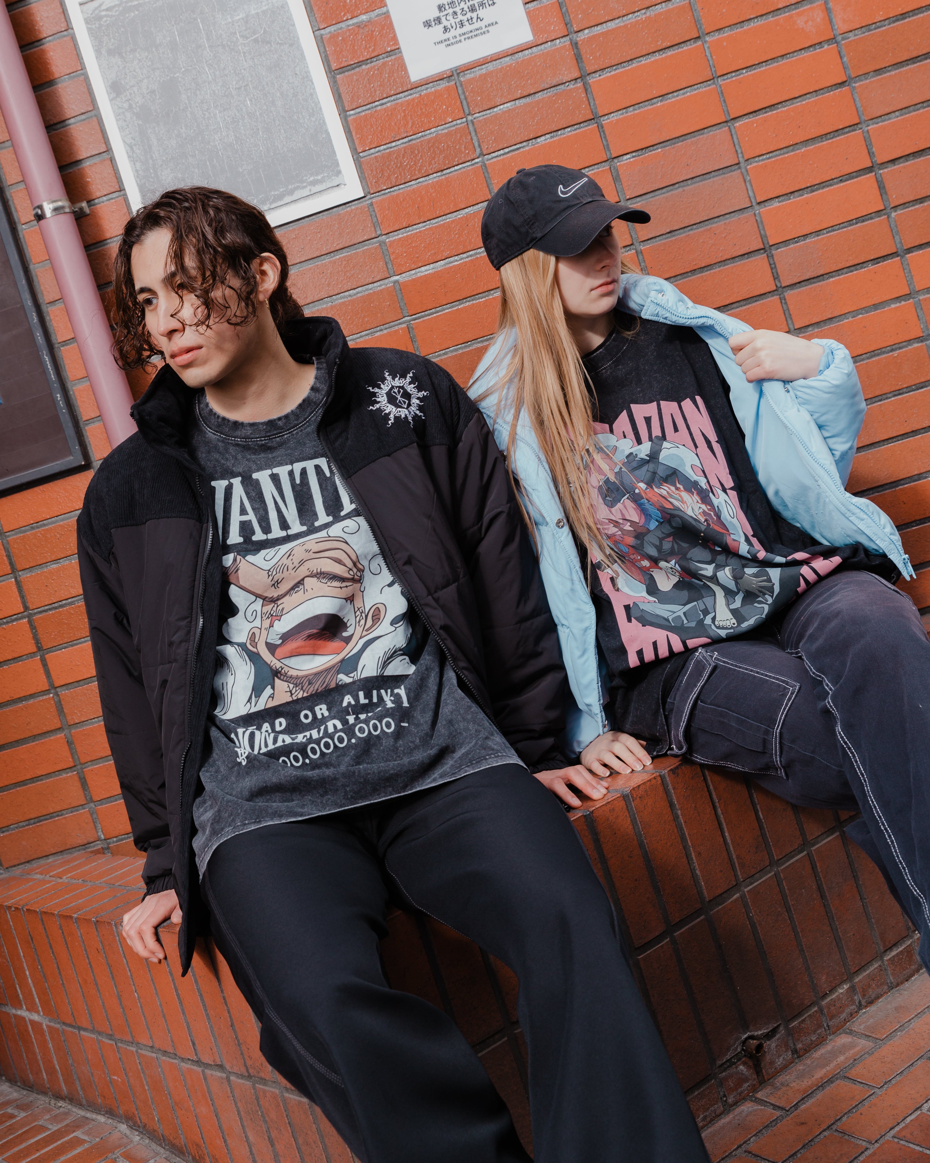 OKARUN X MOMO VINTAGE OVERSIZE T-SHİRT-DAN DA DAN