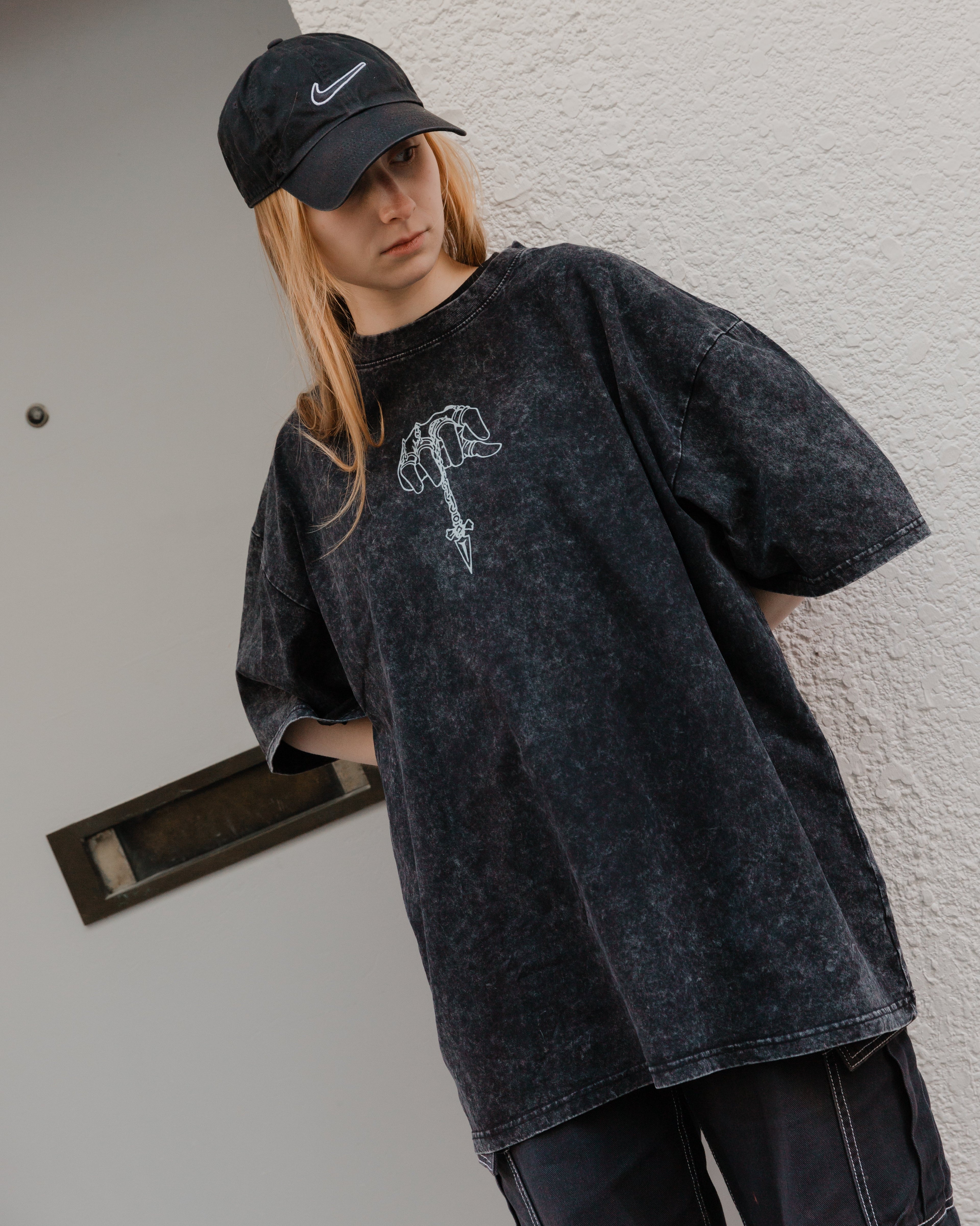 CHAIN MASTER VINTAGE OVERSIZE T-SHİRT-HUNTER X HUNTER