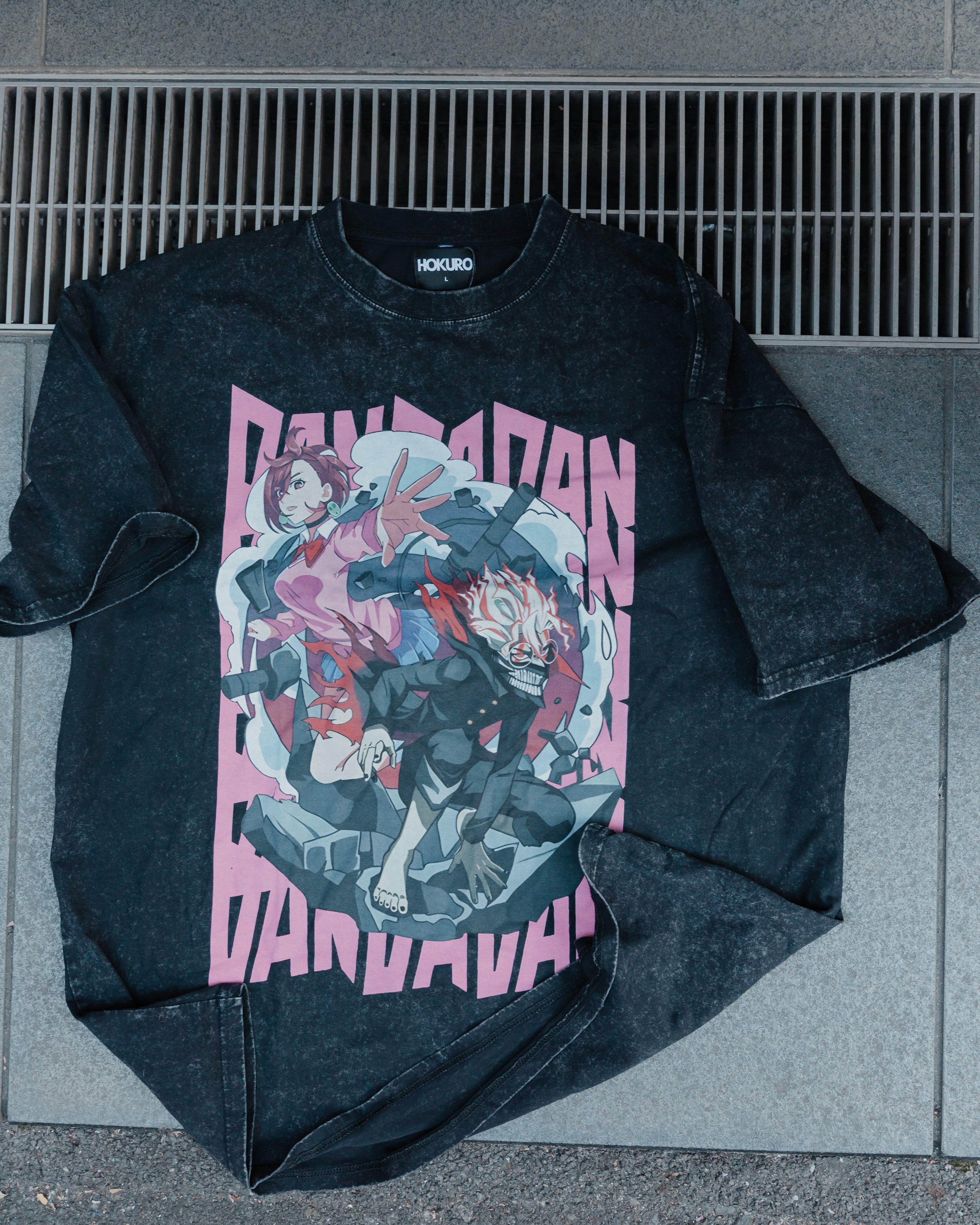OKARUN X MOMO VINTAGE OVERSIZE T-SHİRT-DAN DA DAN