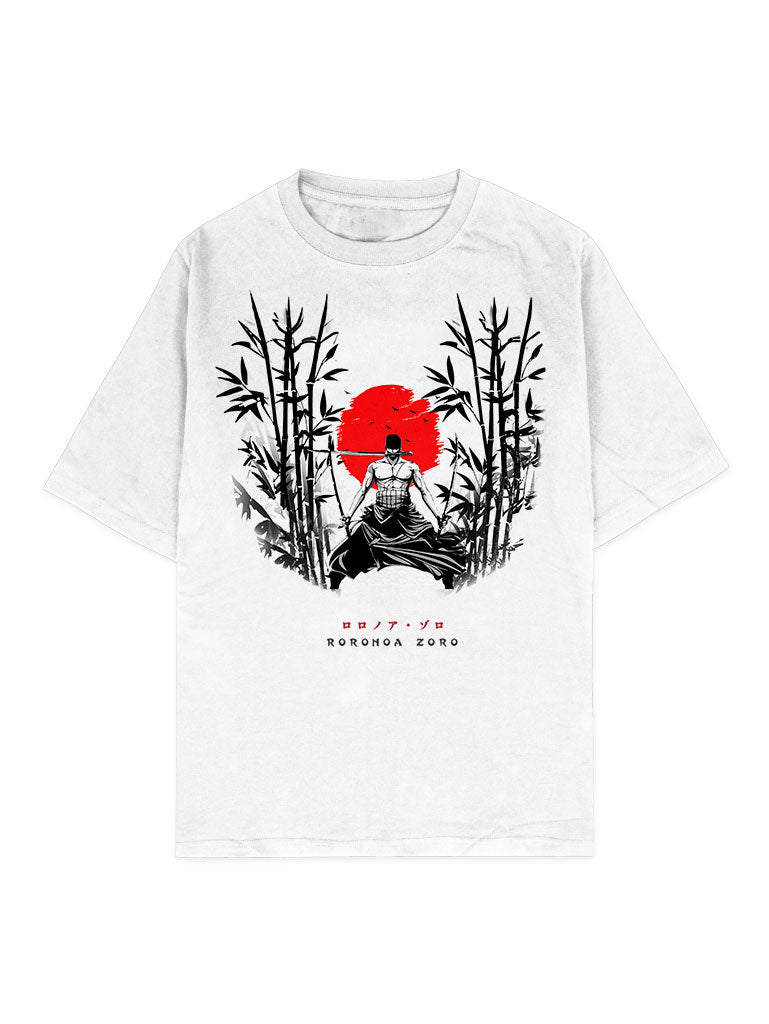 Pirate Hunter Zoro Retro T-SHİRT-ONE PİECE