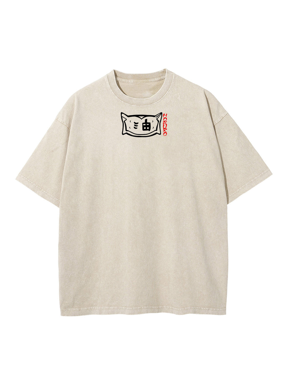 JIRAYA 2-SIDES BEIGE T-SHİRT-NARUTO