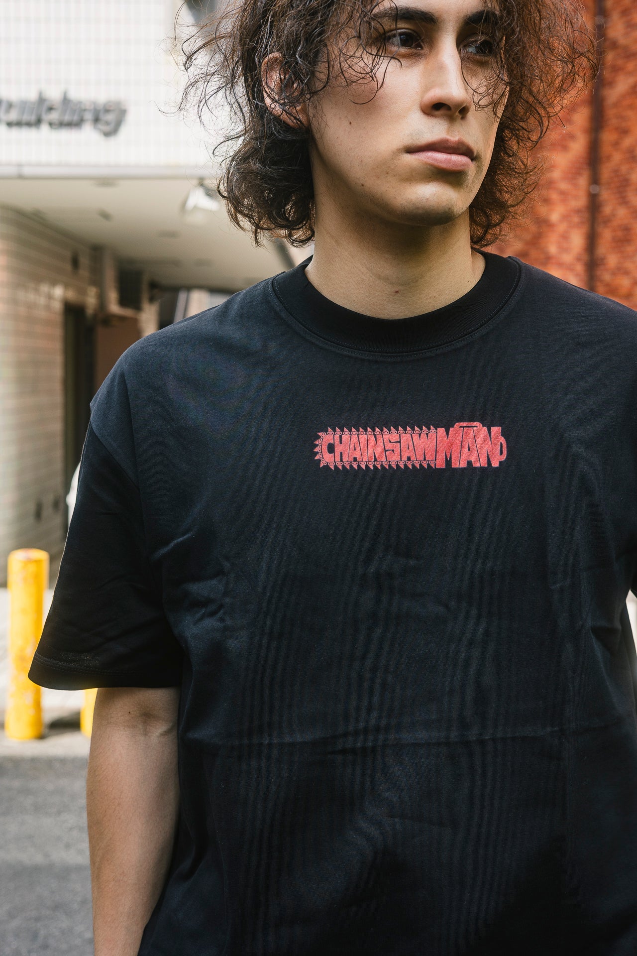 DENJI OVERSIZE T-SHİRT-CHAİNSAW MAN
