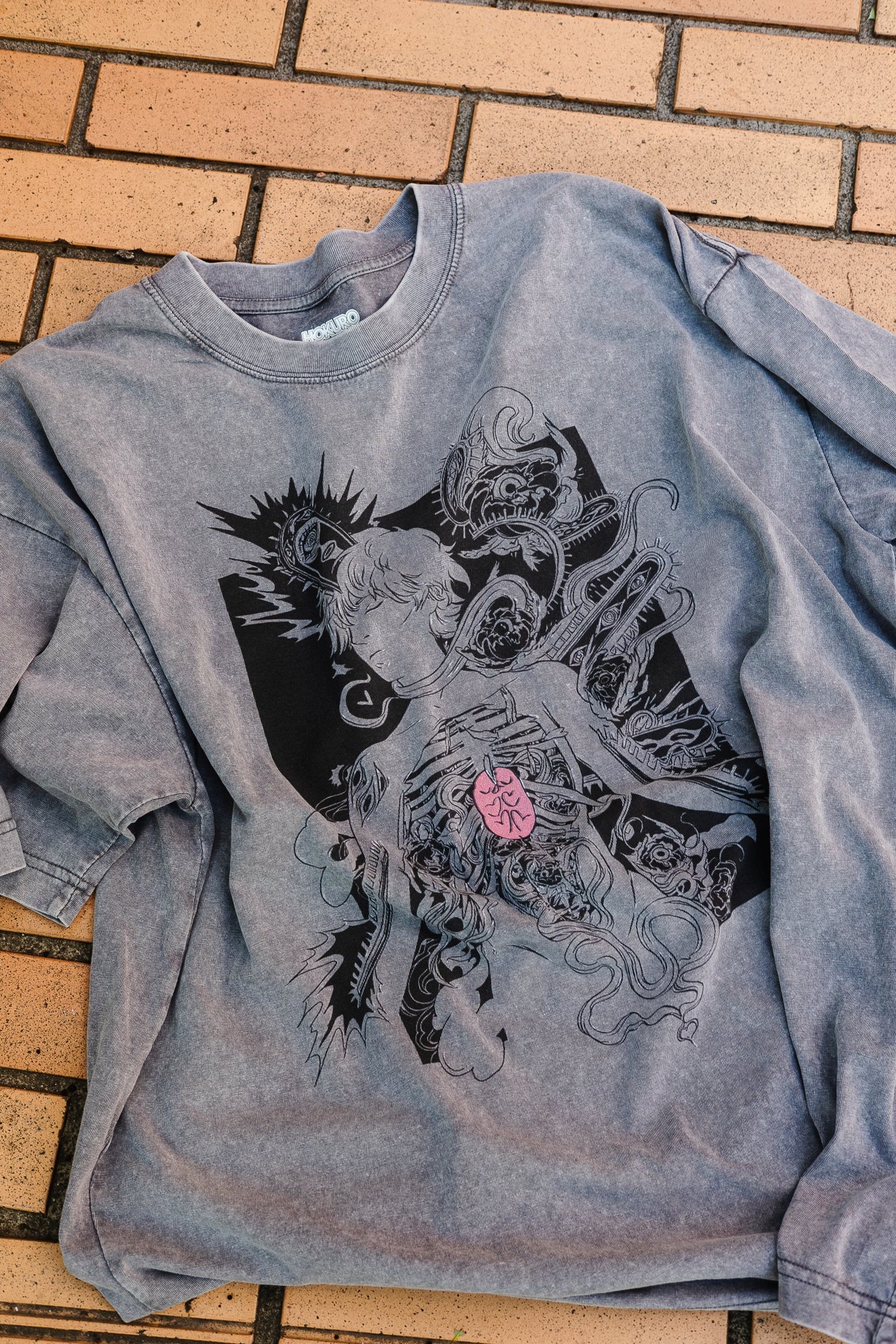 DENJI VINTAGE OVERSIZE T-SHİRT-CHAİNSAW MAN