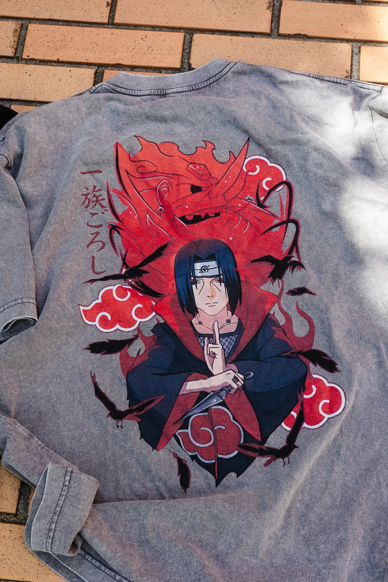 NINJA VINTAGE OVERSIZE T-SHİRT-NARUTO