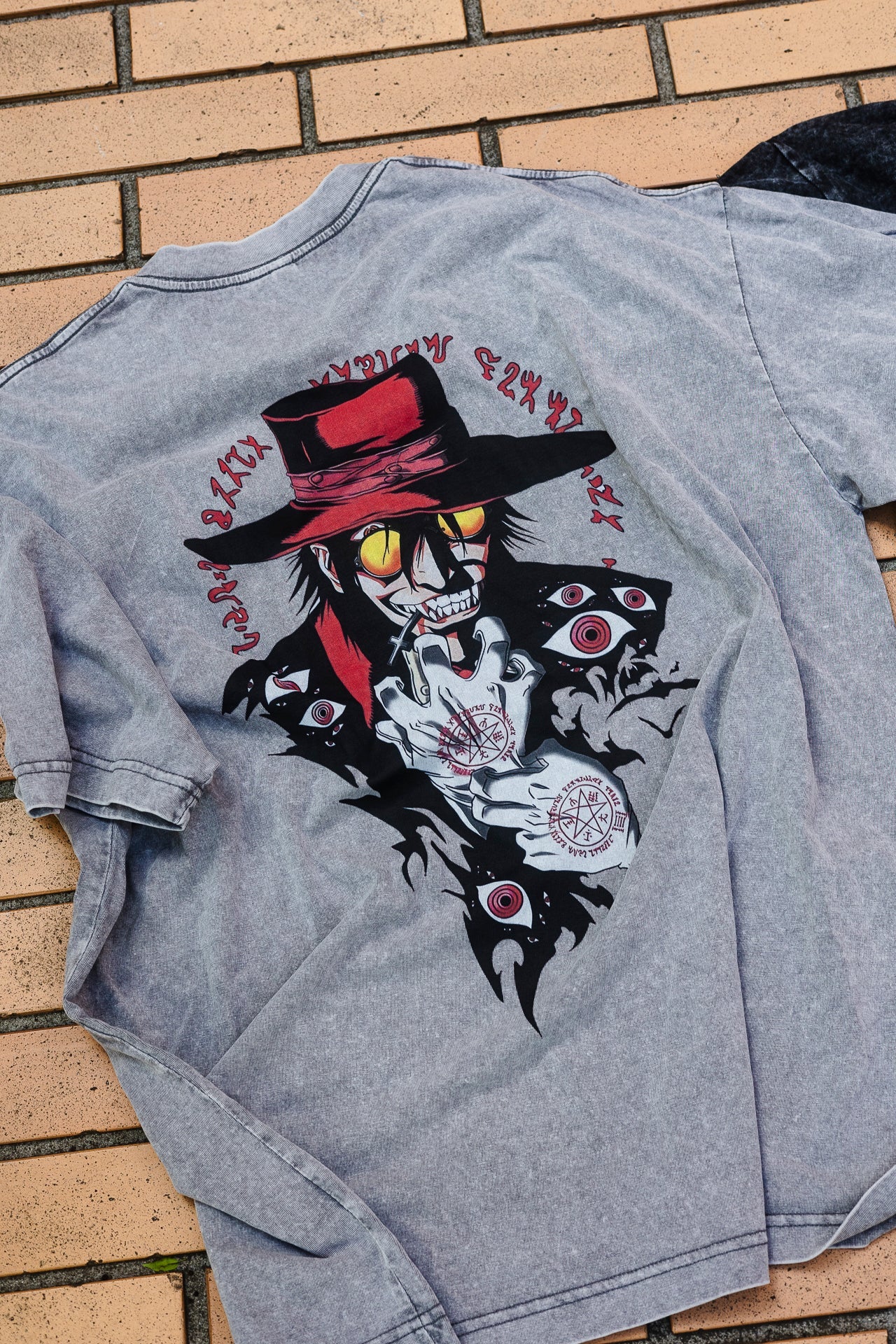 2-SIDED ALUCARD VINTAGE OVERSIZE T-SHİRT-HELLSİNG