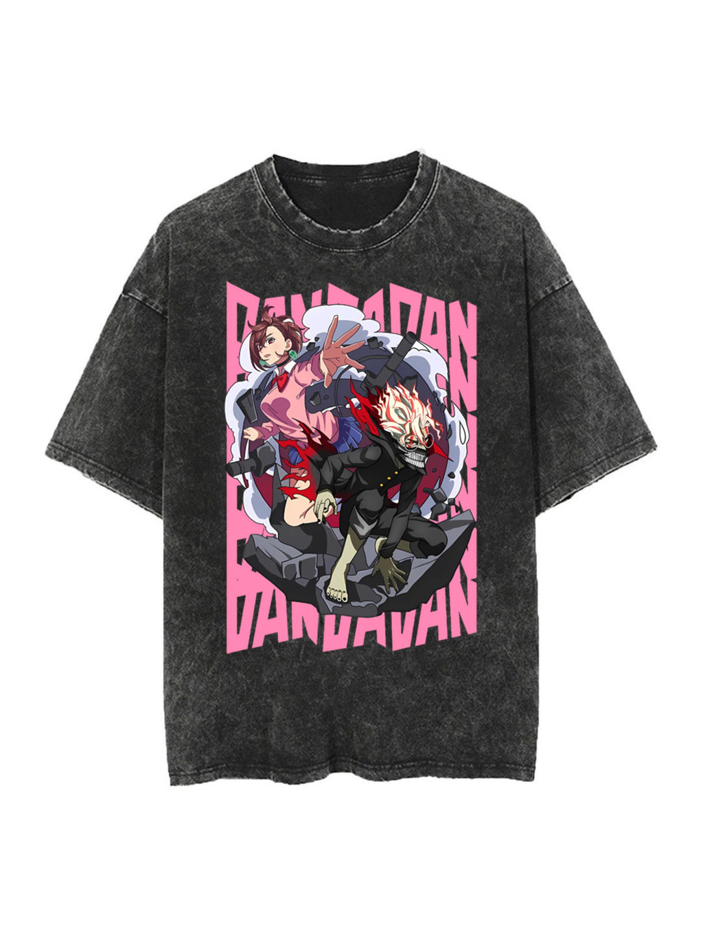 OKARUN X MOMO VINTAGE OVERSIZE T-SHİRT-DAN DA DAN