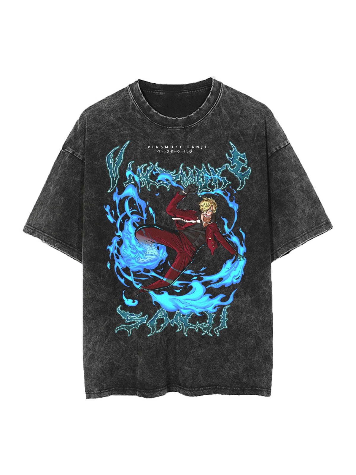 SANJI VINTAGE OVERSIZE T-SHİRT-ONE PİECE
