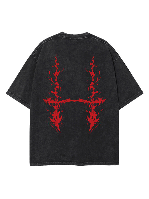 CHOSO ARROWS VINTAGE OVERSIZE T-SHİRT-JUJİTSU KAİSEN