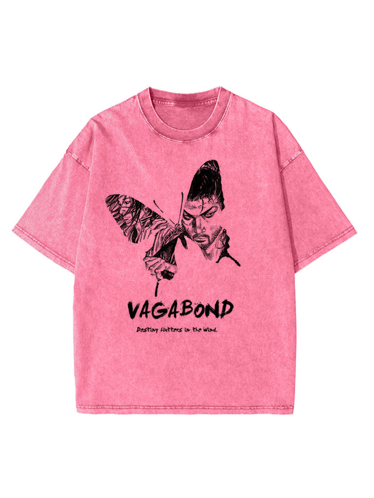 Vagabond 2-Sided Vintage T-SHİRT-Musashİ