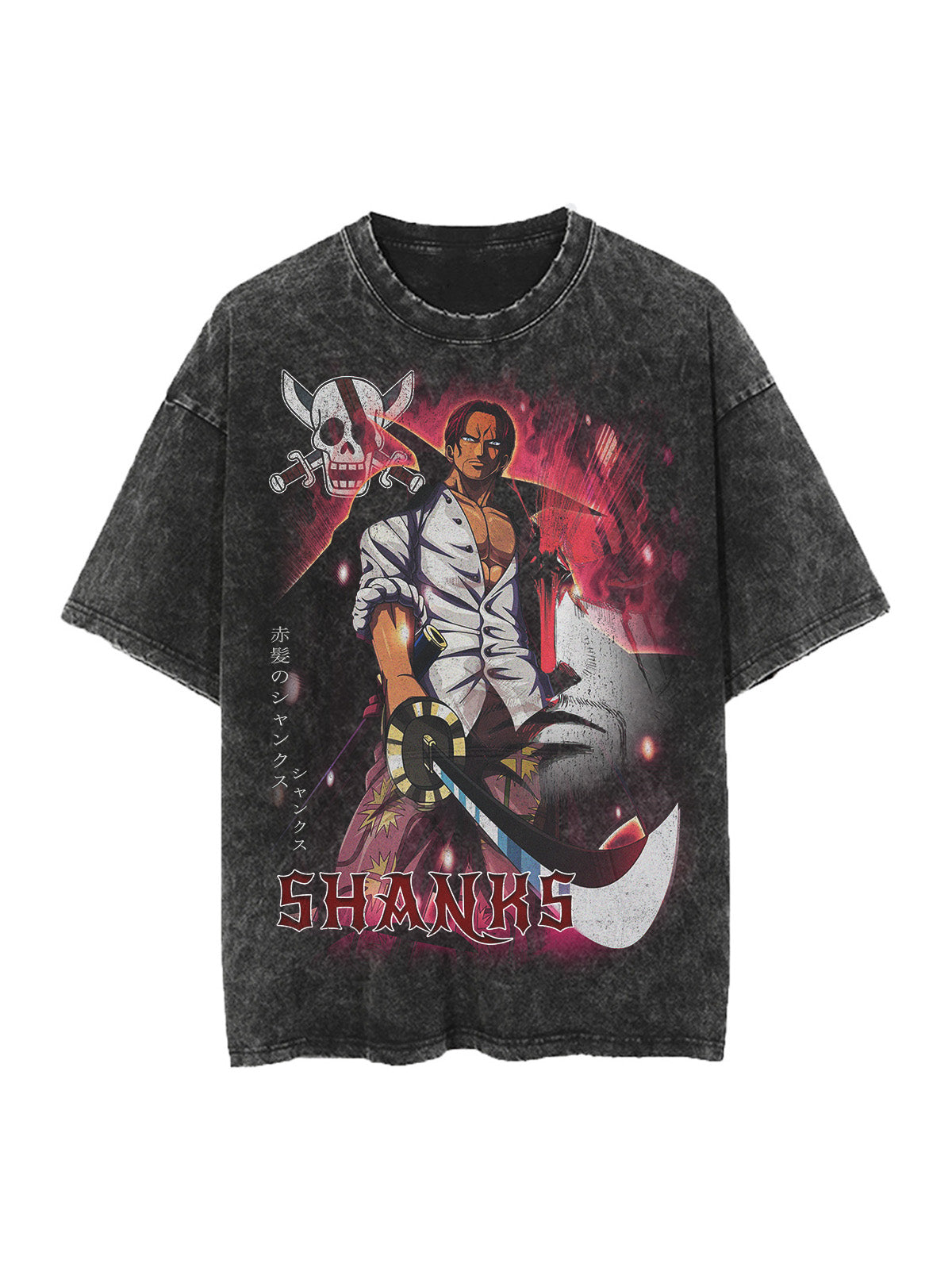 SHANKS VINTAGE OVERSIZE T-SHİRT-ONE PİECE