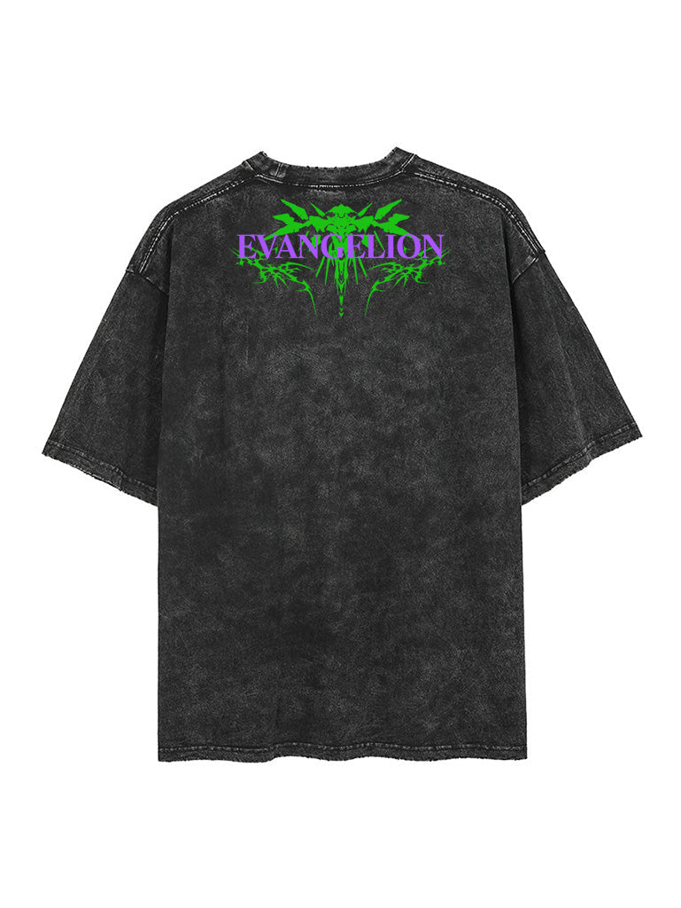 EVA VINTAGE OVERSIZE T-SHİRT-Neon Genesis Evangelion