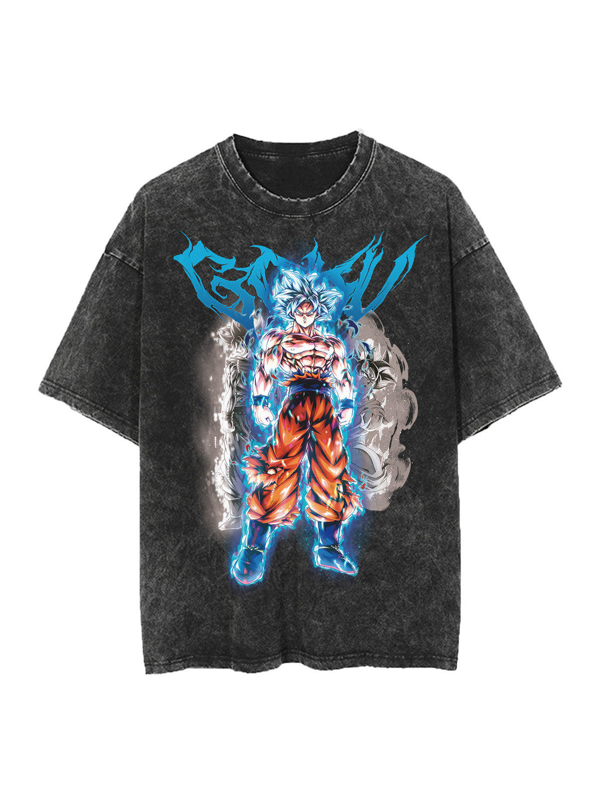 POWER VINTAGE OVERSIZE T-SHİRT-DRAGON BALL