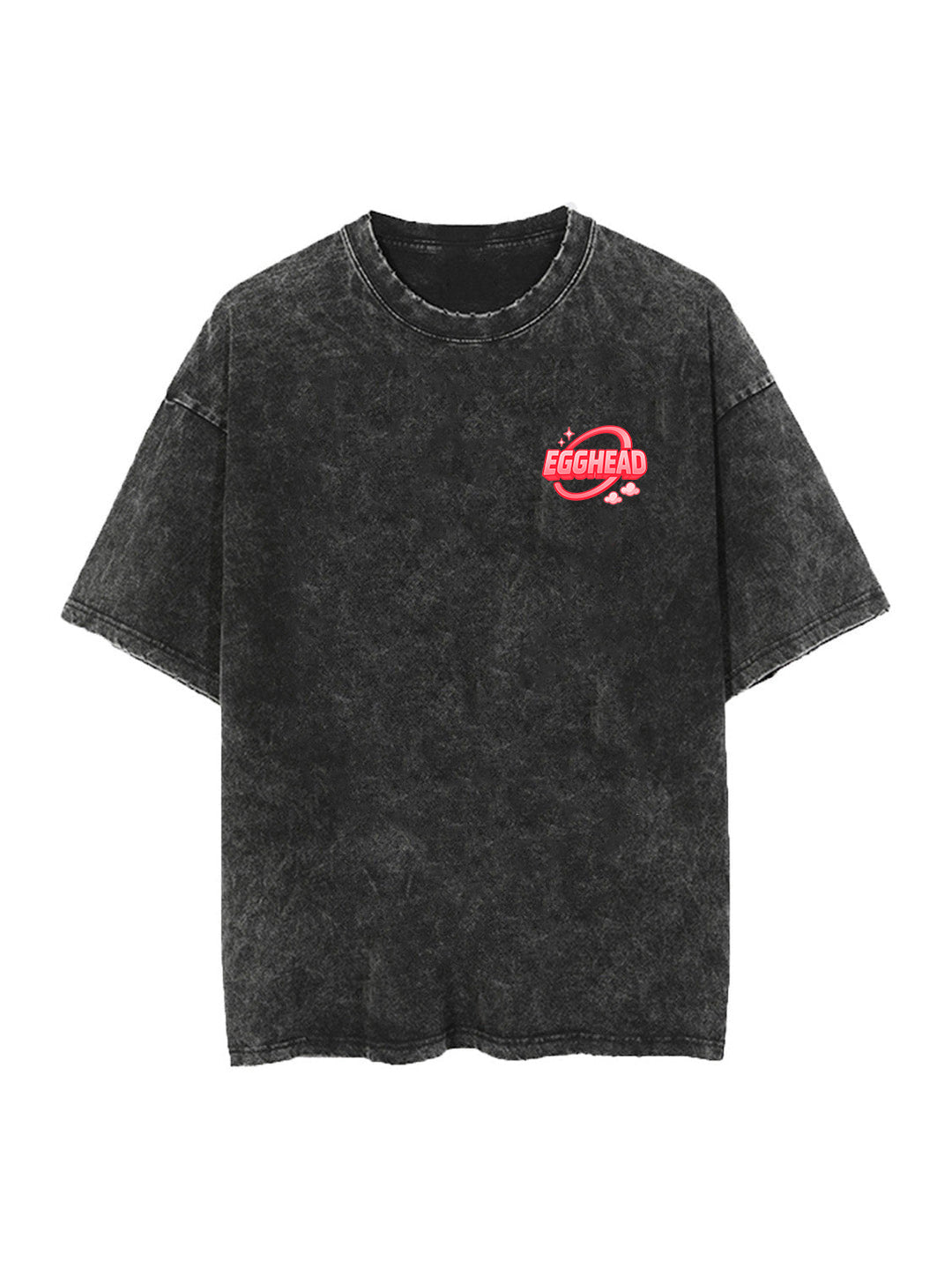 EGGHEAD ARC 2-SIDED VINTAGE OVERSIZE T-SHİRT-ONE PİECE