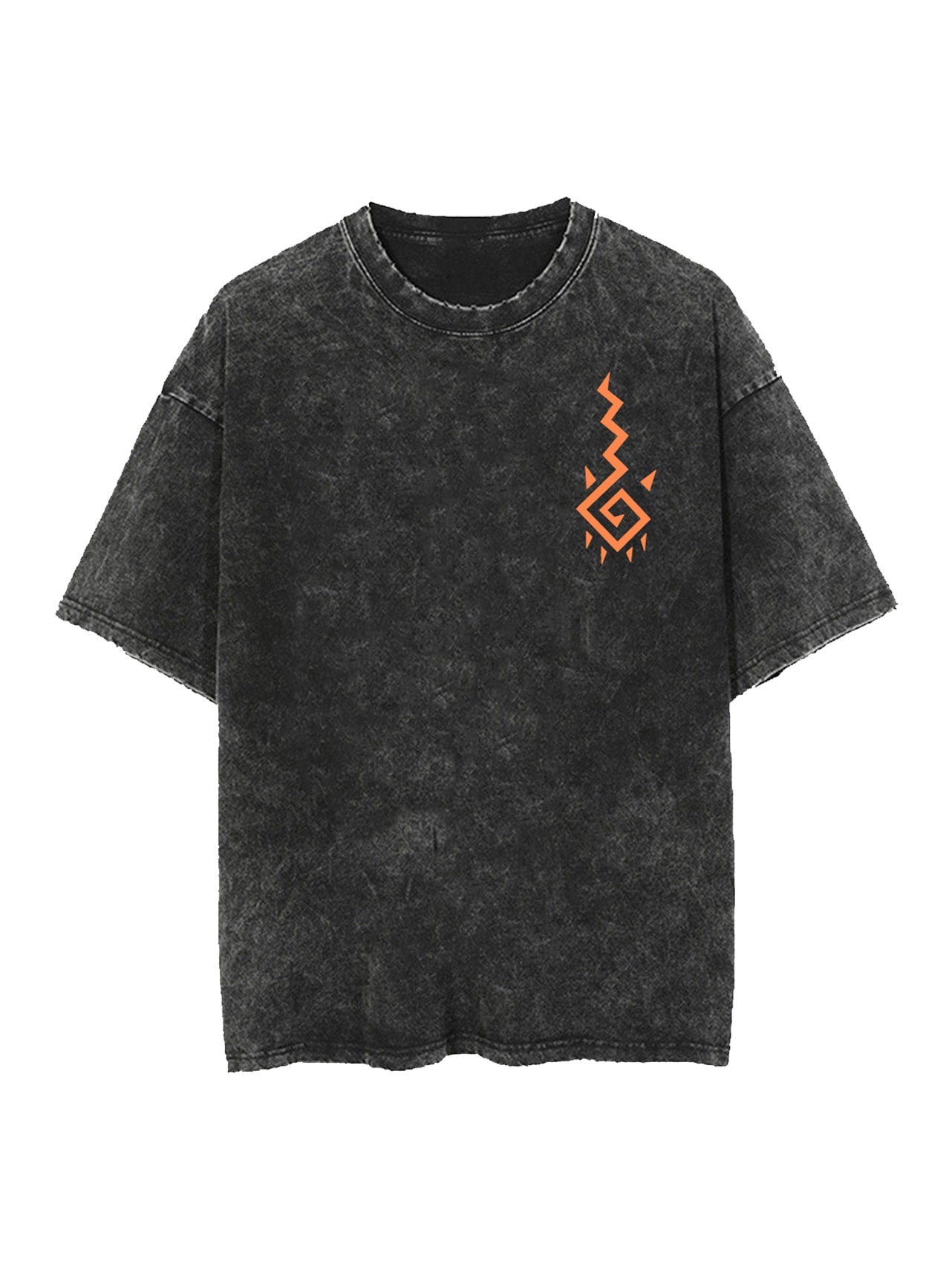 2-SIDED SHINRA VINTAGE OVERSIZE T-SHİRT-FİRE FORCE