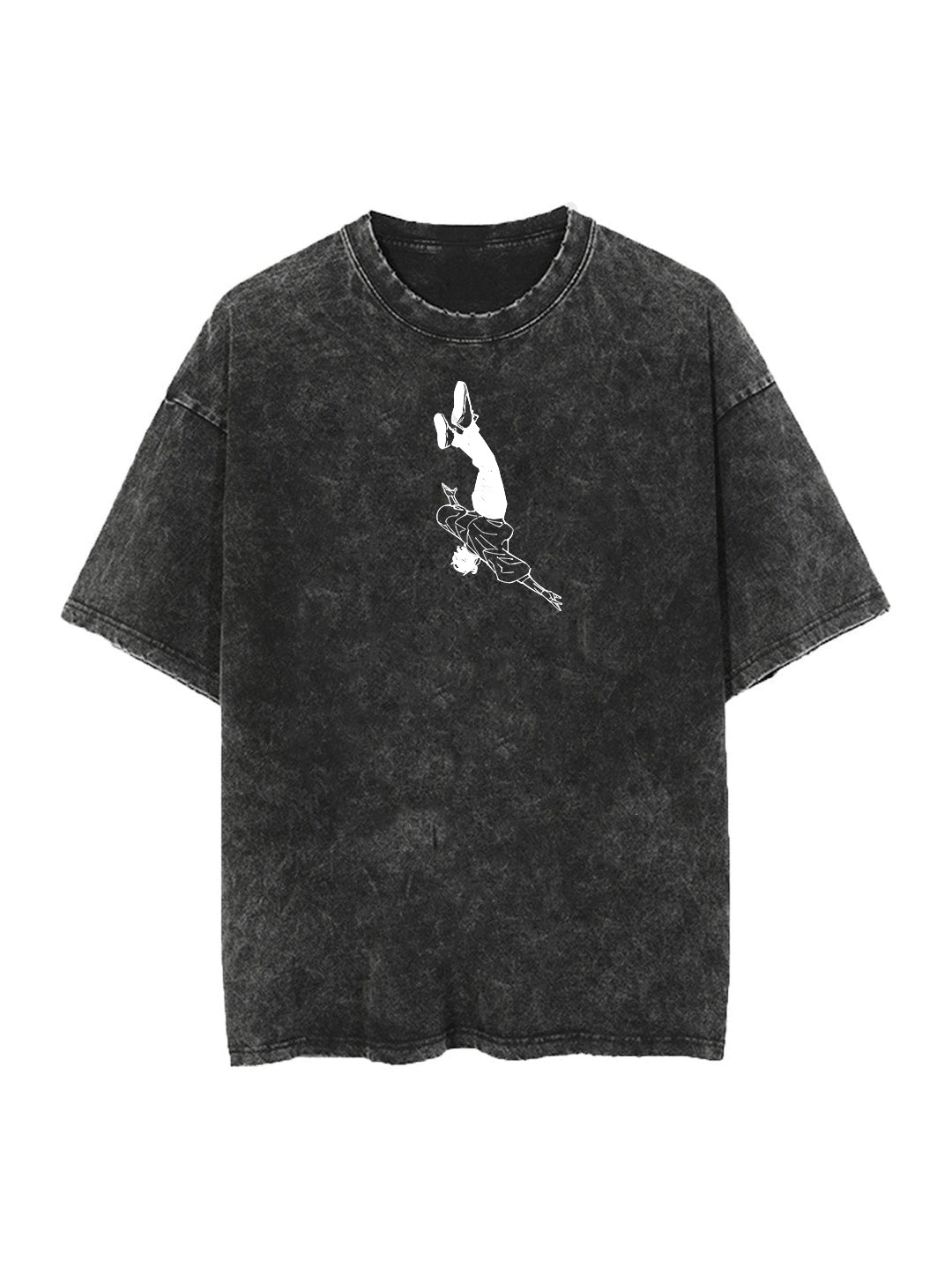 2-SIDED YUTA VINTAGE OVERSIZE T-SHİRT-JUJİTSU KAİSEN