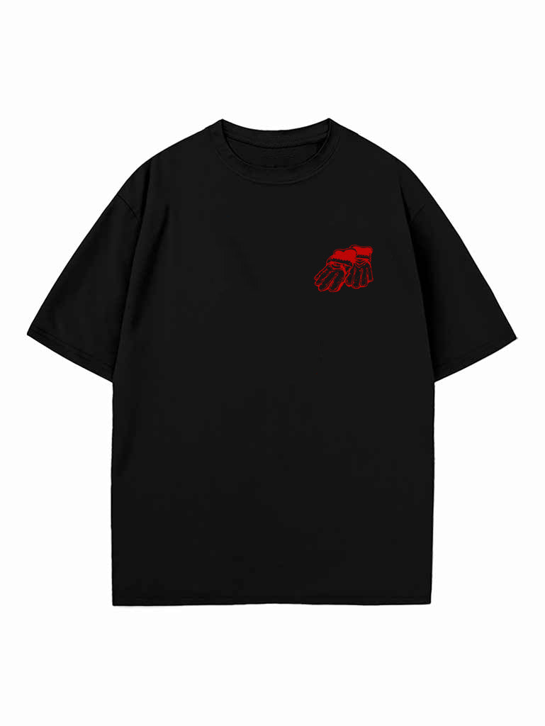 TRASH RAIDER 2-SIDED OVERSIZE T-SHİRT-GACHİAKUTA