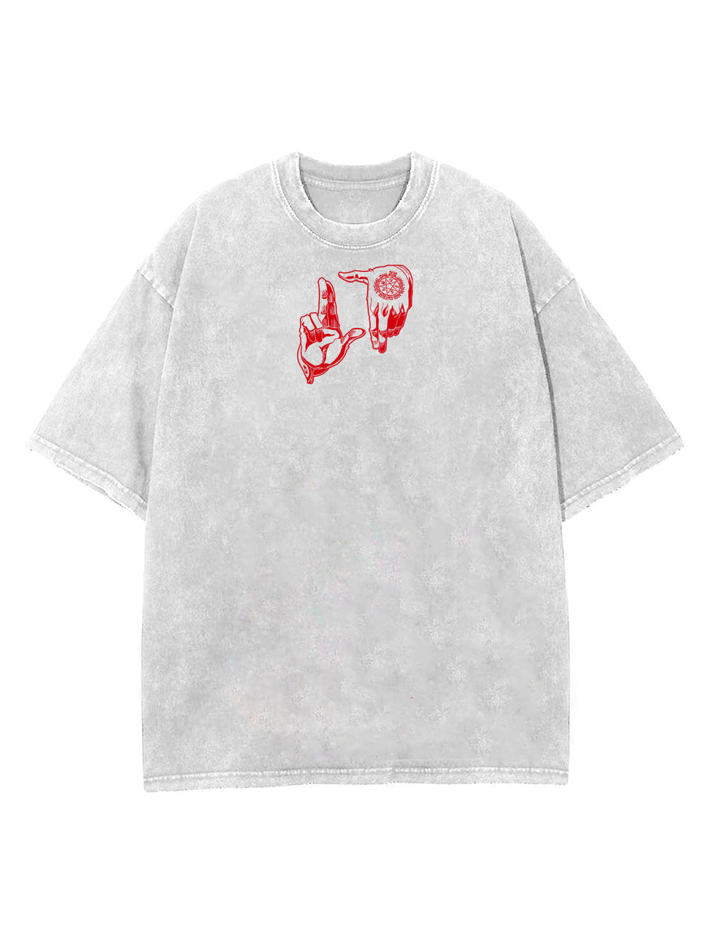 2-SIDED ALUCARD VINTAGE OVERSIZE T-SHİRT-HELLSİNG