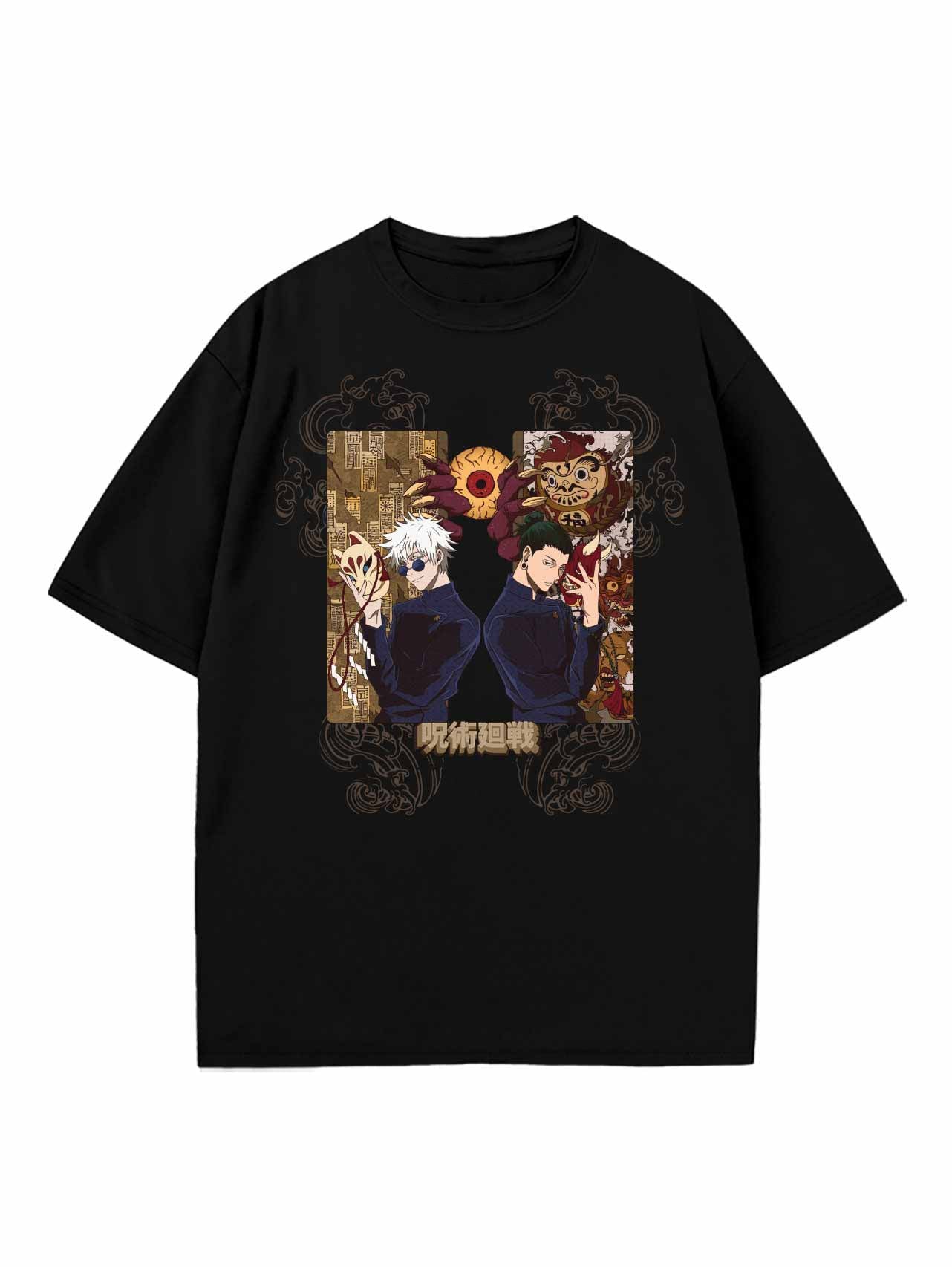 GOJO x GETO OVERSIZE T-SHİRT-JUJİTSU KAİSEN