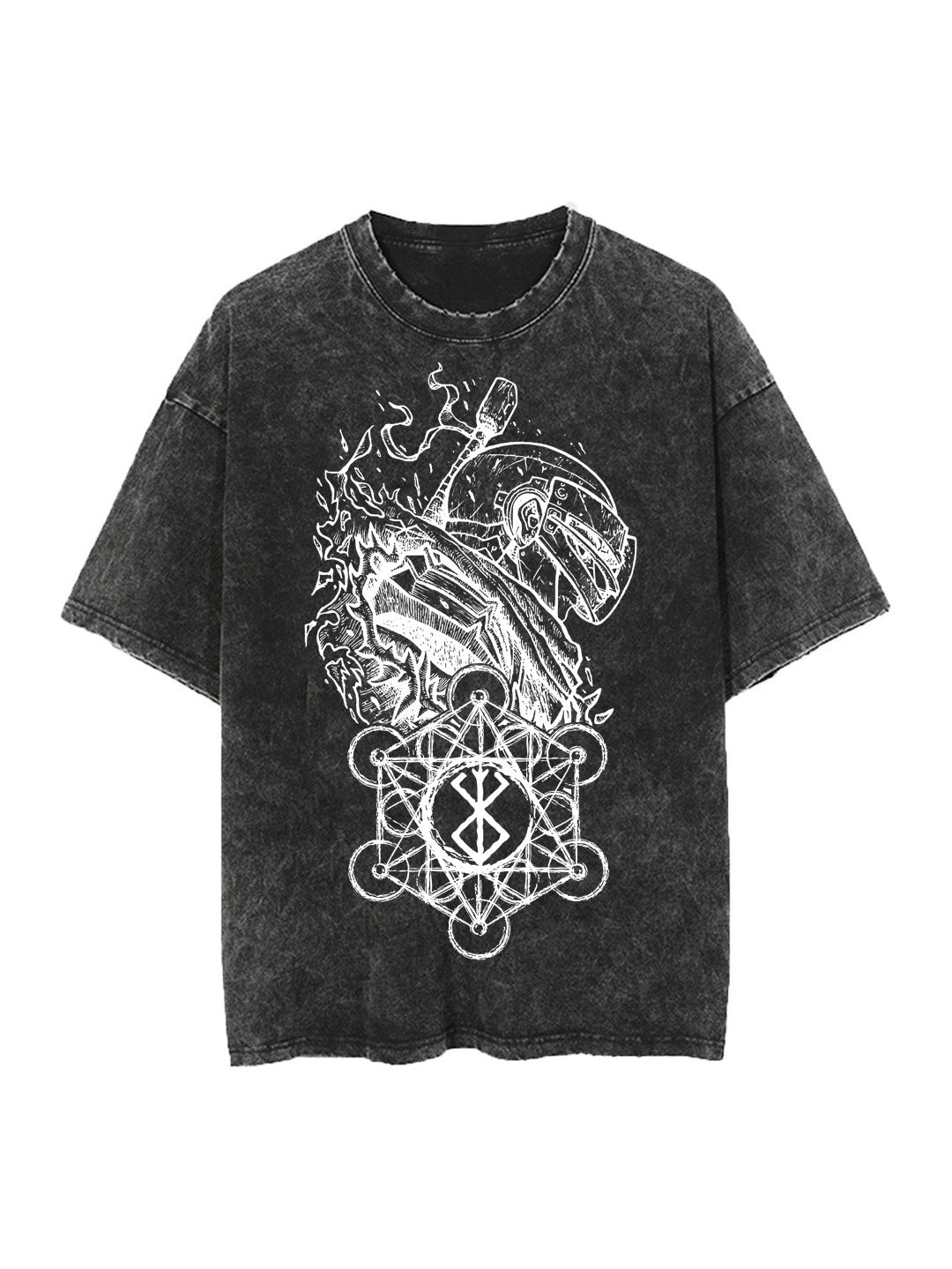 GUTS ON A MISSION VINTAGE T-SHİRT-BERSERK