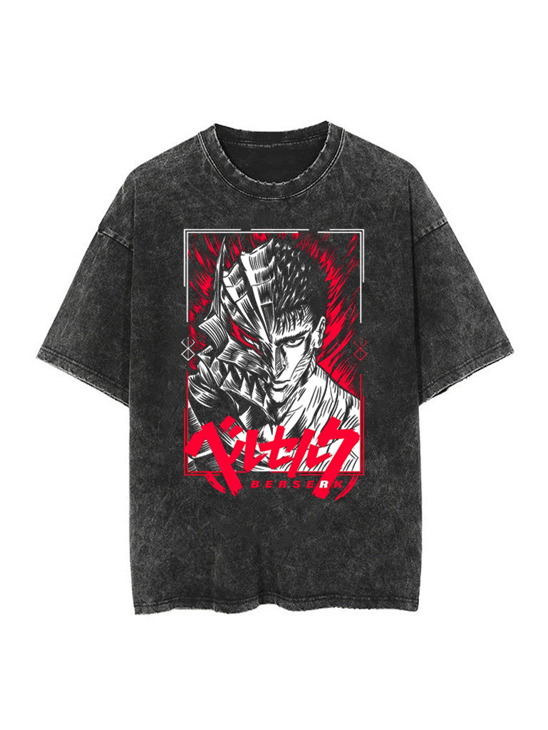 GUTS VINTAGE OVERSIZE T-SHİRT-BERSERK