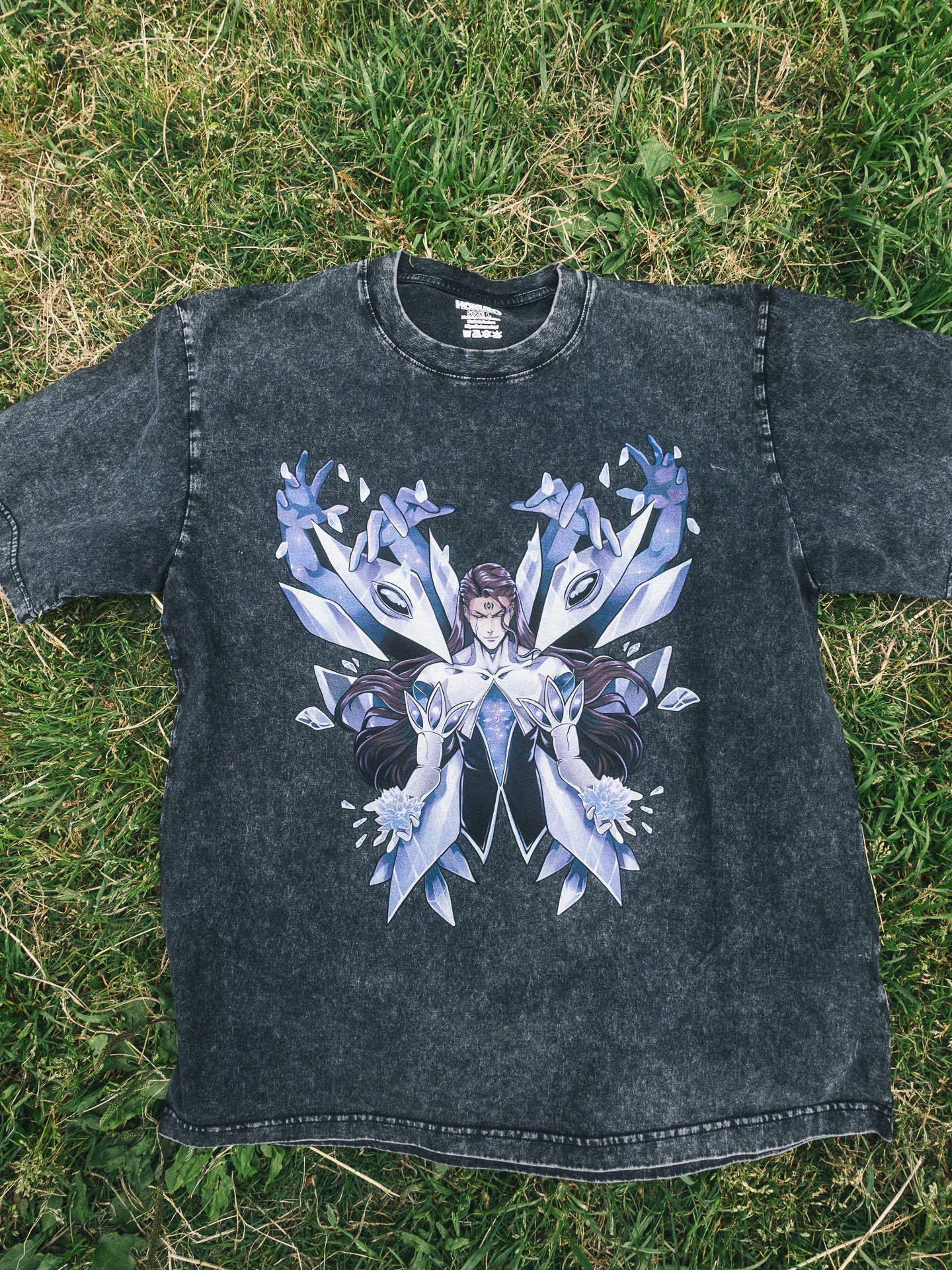 AIZEN INTELLECT VINTAGE OVERSIZE T-SHİRT-BLEACH