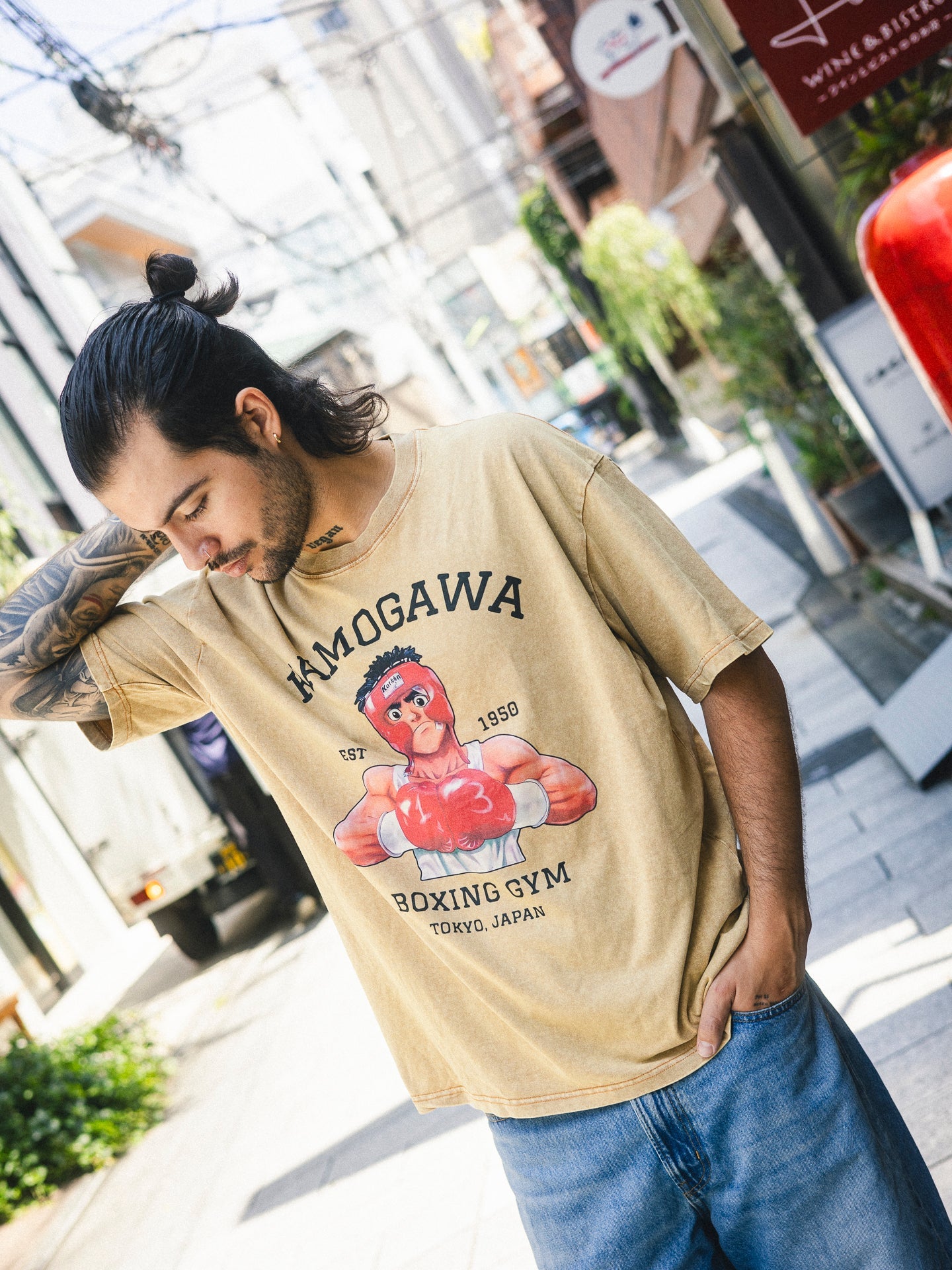 HAJIME NO IPPO VINTAGE OVERSIZE T-SHİRT