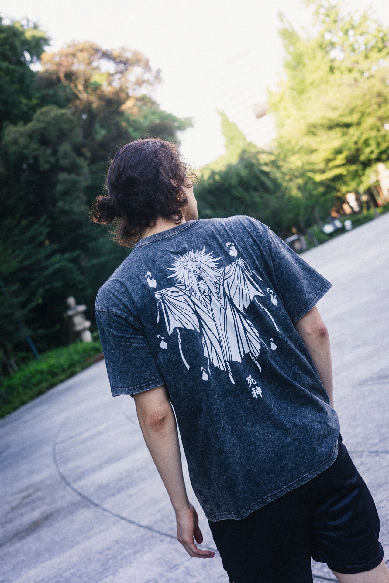 SEAL DEMON VINTAGE OVERSIZE T-SHİRT-NARUTO