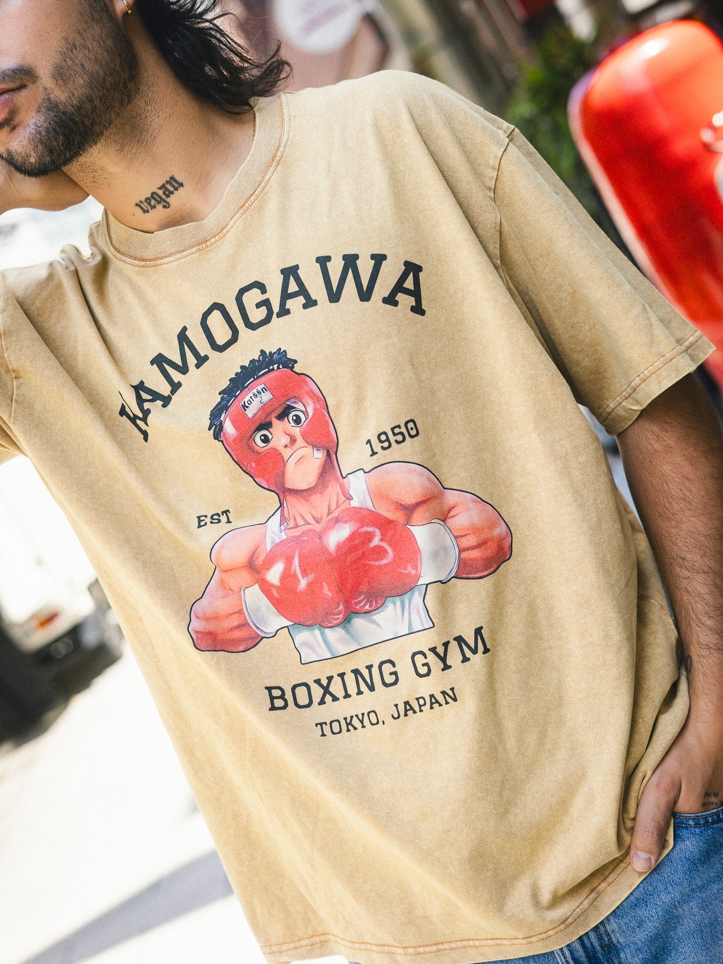 HAJIME NO IPPO VINTAGE OVERSIZE T-SHİRT